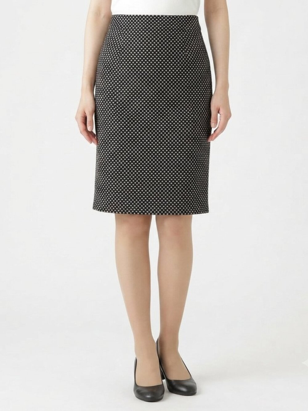 Charter Club/Macy's Woven Wool Blend Pencil Skirt NEW- Sz. 6